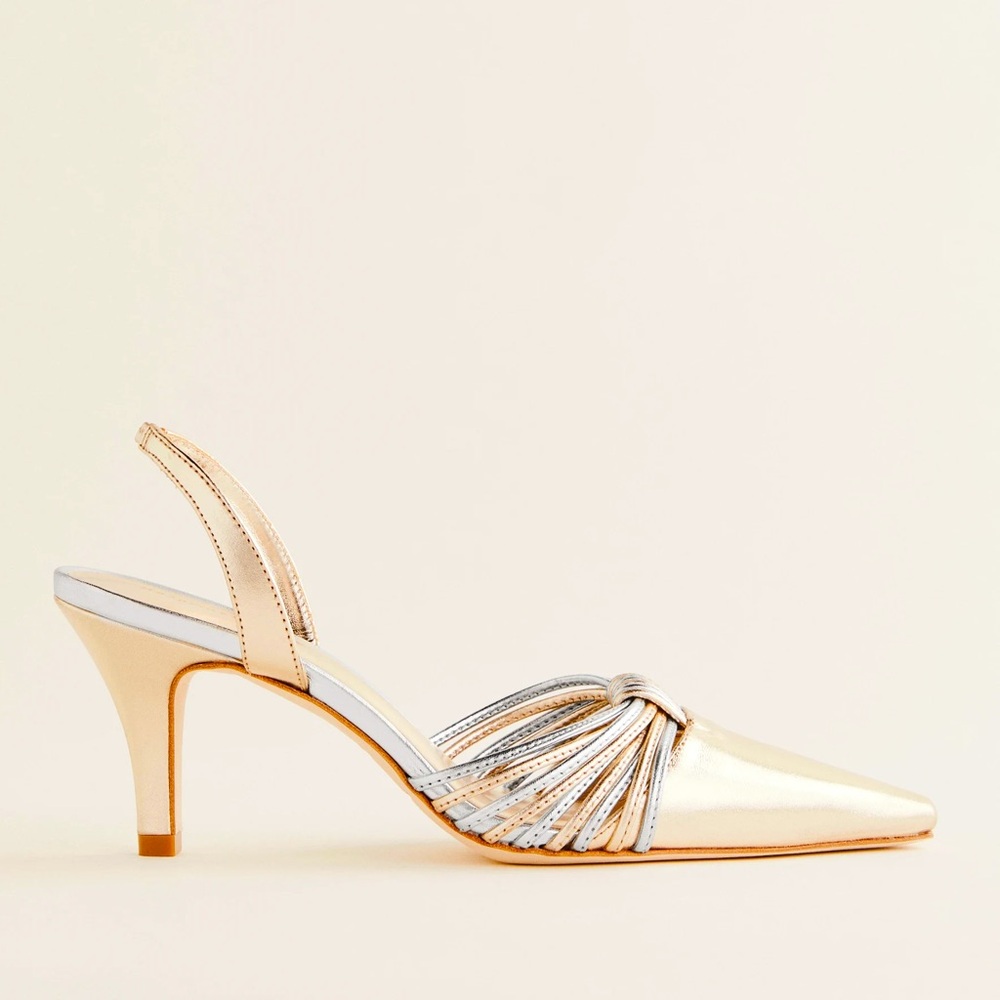 NWB Reformation slingback pumps